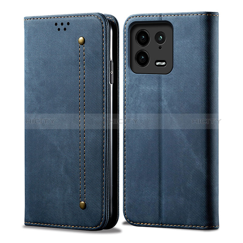 Coque Clapet Portefeuille Livre Tissu pour Xiaomi Mi 13 Pro 5G Plus