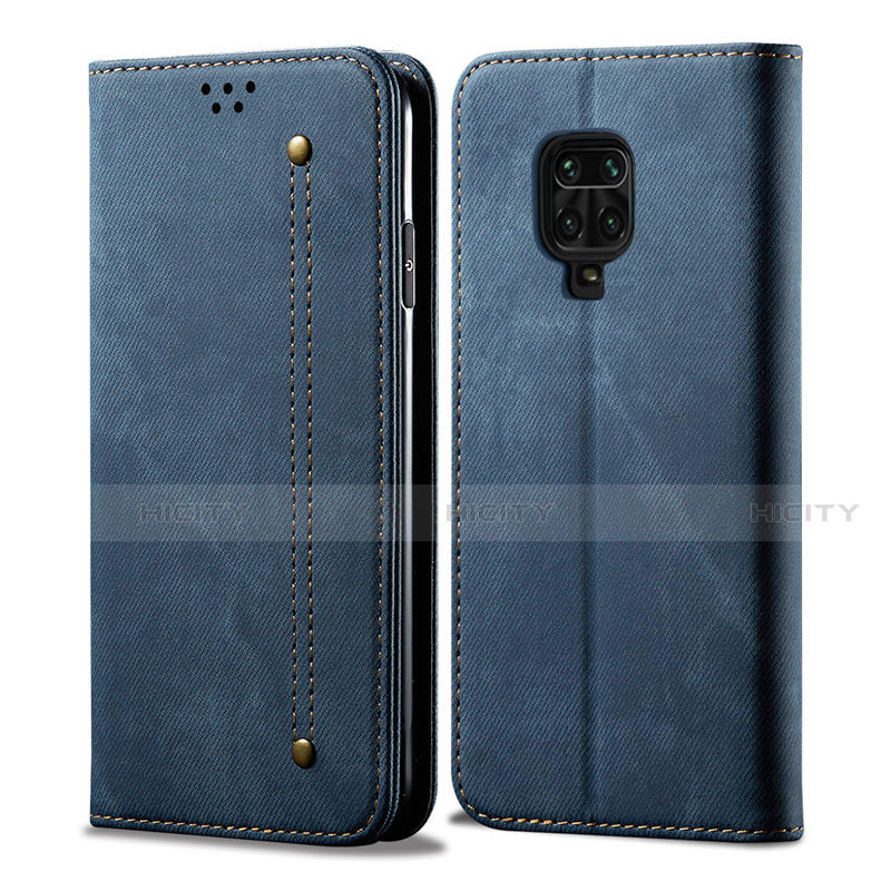 Coque Clapet Portefeuille Livre Tissu pour Xiaomi Redmi 10X 5G Plus