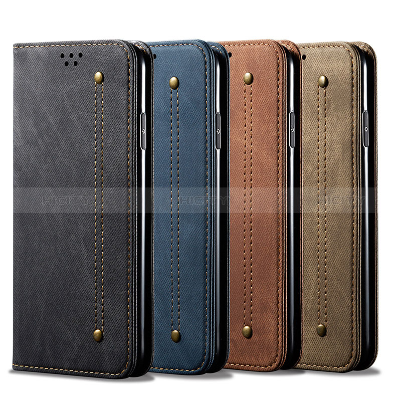 Coque Clapet Portefeuille Livre Tissu pour Xiaomi Redmi K60 5G Plus