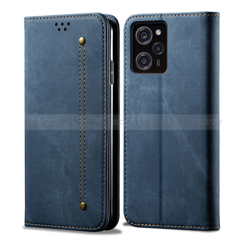 Coque Clapet Portefeuille Livre Tissu pour Xiaomi Redmi Note 12 Pro Speed 5G Plus