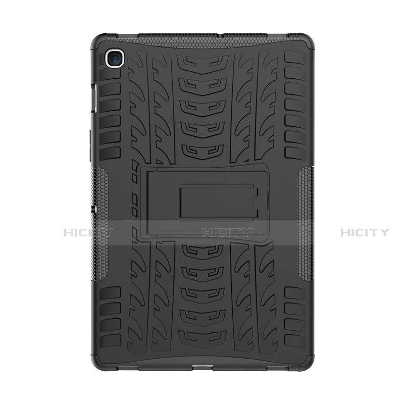 Coque Contour Silicone et Plastique Housse Etui Mat avec Support A01 pour Samsung Galaxy Tab S5e 4G 10.5 SM-T725 Plus