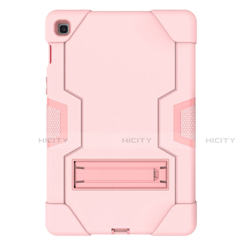 Coque Contour Silicone et Plastique Housse Etui Mat avec Support A03 pour Samsung Galaxy Tab S5e 4G 10.5 SM-T725 Plus