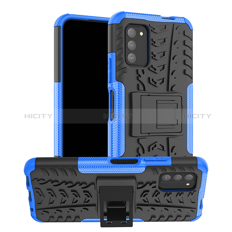 Coque Contour Silicone et Plastique Housse Etui Mat avec Support JX1 pour Nokia G100 Plus