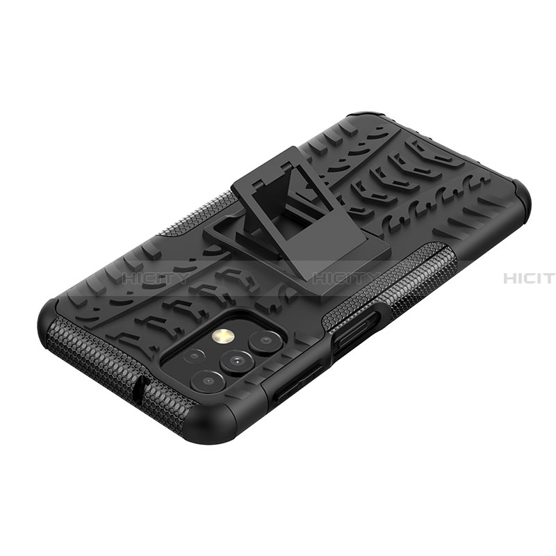 Coque Contour Silicone et Plastique Housse Etui Mat avec Support JX1 pour Samsung Galaxy A13 4G Plus