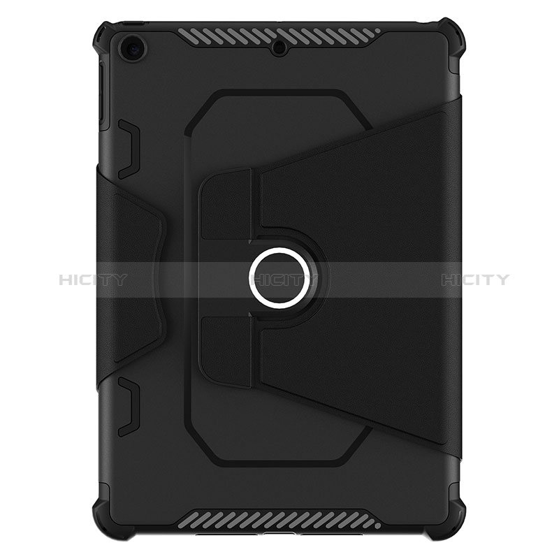 Coque Contour Silicone et Plastique Housse Etui Mat avec Support L04 pour Apple iPad 10.2 (2019) Plus