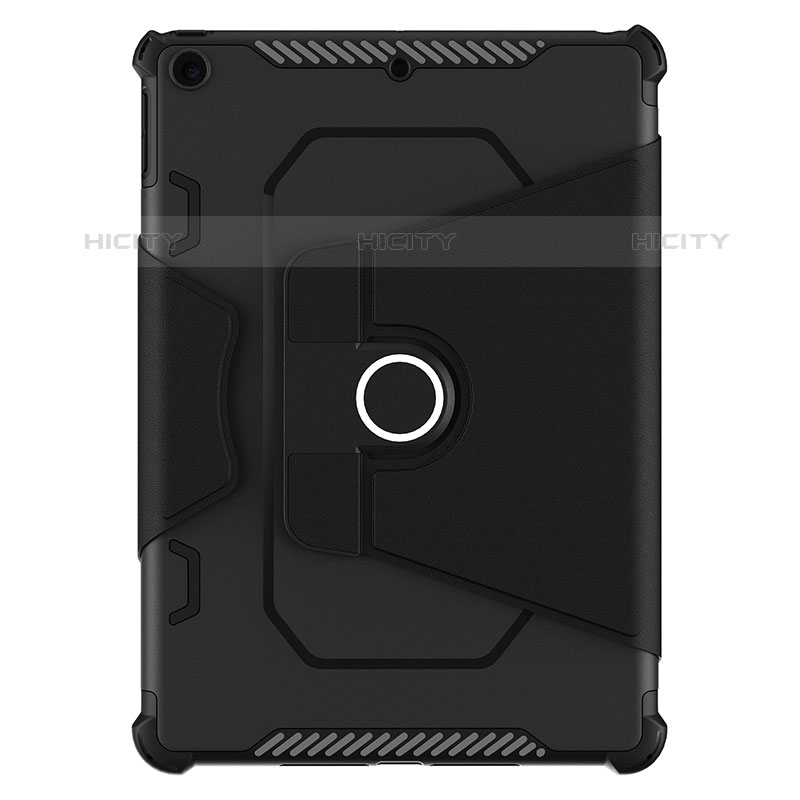 Coque Contour Silicone et Plastique Housse Etui Mat avec Support L04 pour Apple iPad 10.2 (2020) Plus