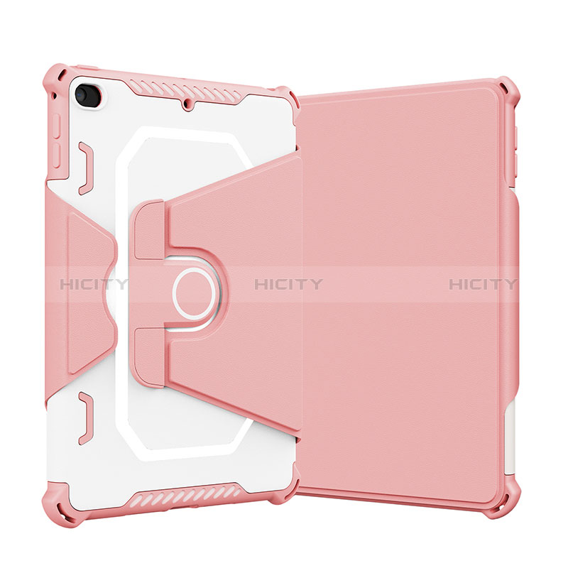 Coque Contour Silicone et Plastique Housse Etui Mat avec Support L05 pour Apple iPad Mini 4 Plus