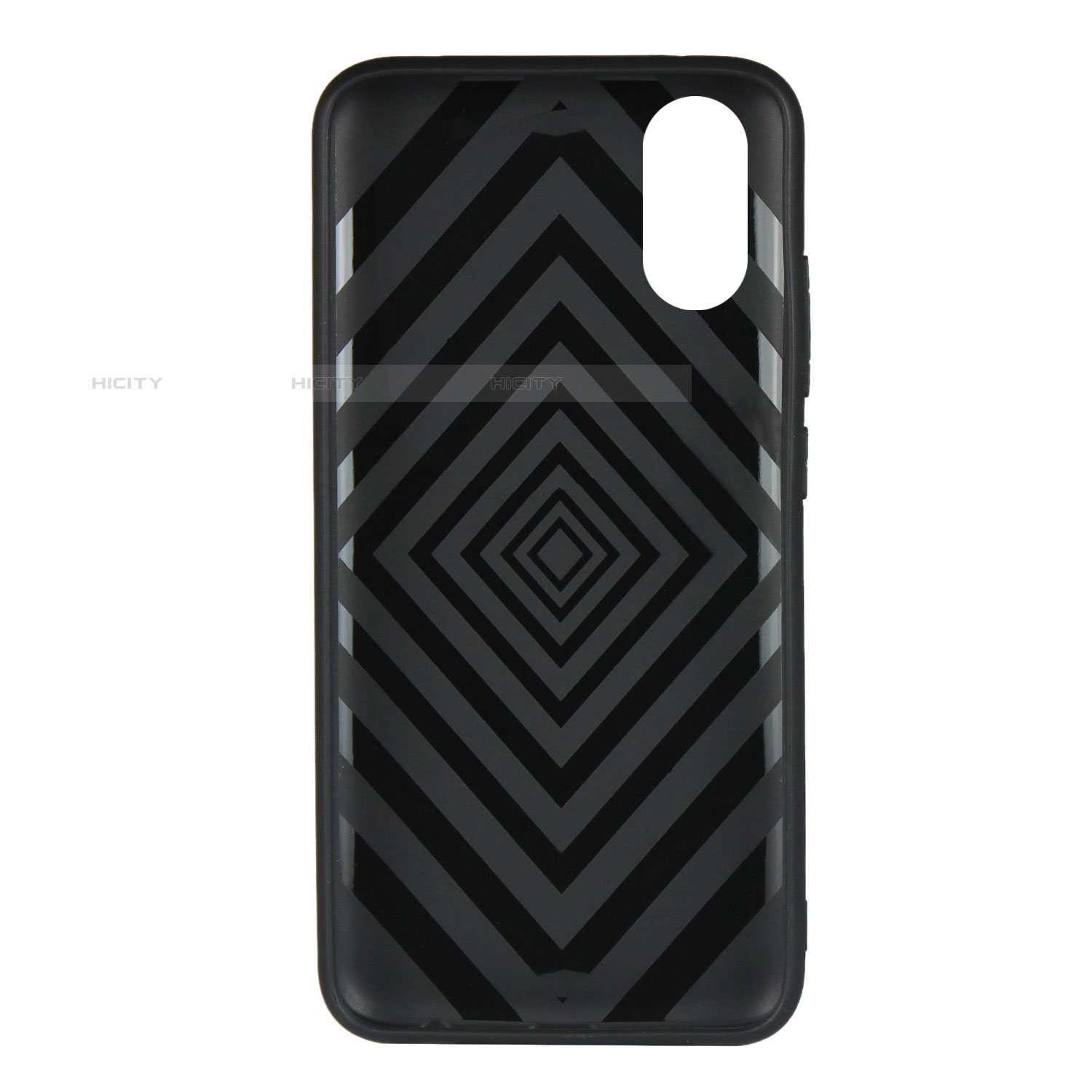 Coque Contour Silicone et Plastique Housse Etui Mat avec Support R05 pour Xiaomi Redmi 9i Plus