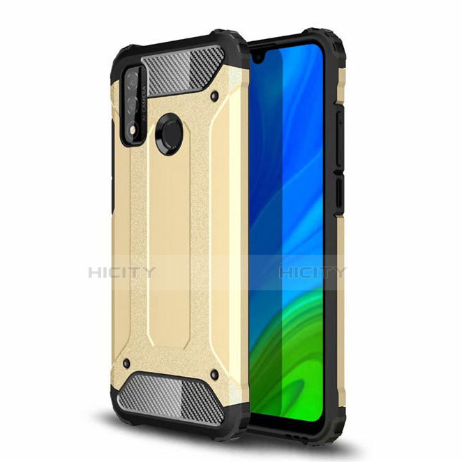 Coque Contour Silicone et Plastique Housse Etui Mat pour Huawei Nova Lite 3 Plus Or Plus