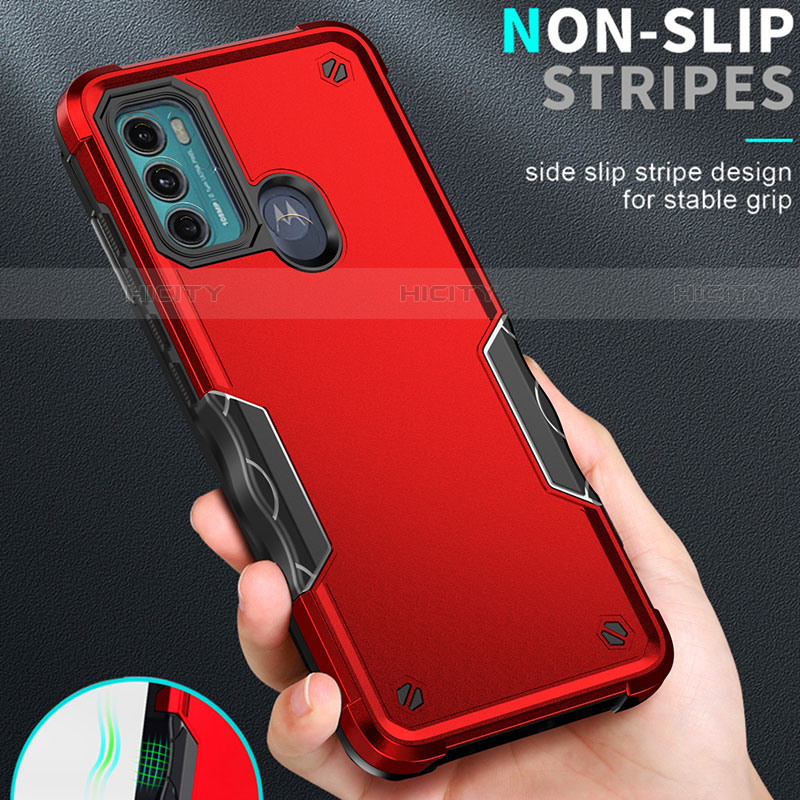 Coque Contour Silicone et Plastique Housse Etui Mat pour Motorola Moto Edge 20 Lite 5G Plus