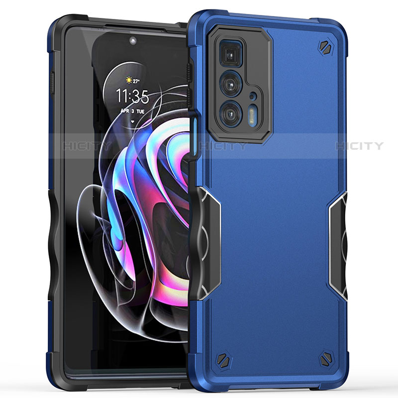 Coque Contour Silicone et Plastique Housse Etui Mat pour Motorola Moto Edge 20 Pro 5G Plus