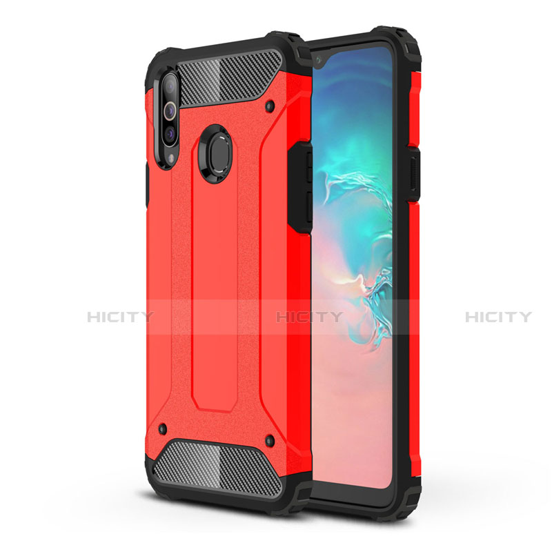 Coque Contour Silicone et Plastique Housse Etui Mat pour Samsung Galaxy A20s Plus