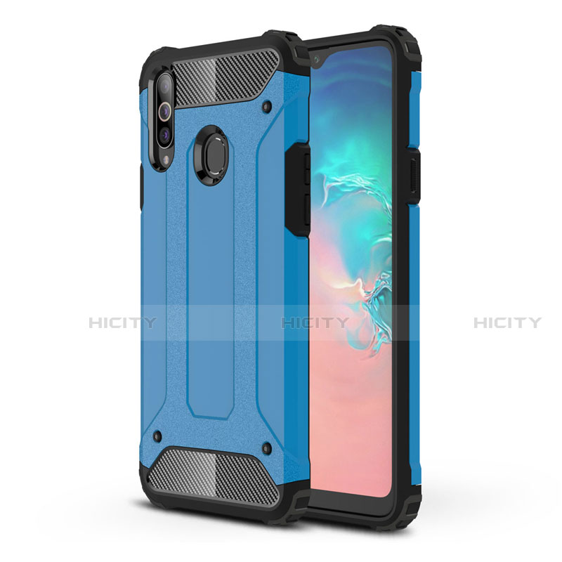 Coque Contour Silicone et Plastique Housse Etui Mat pour Samsung Galaxy A20s Plus