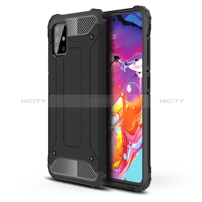 Coque Contour Silicone et Plastique Housse Etui Mat pour Samsung Galaxy M40S Plus