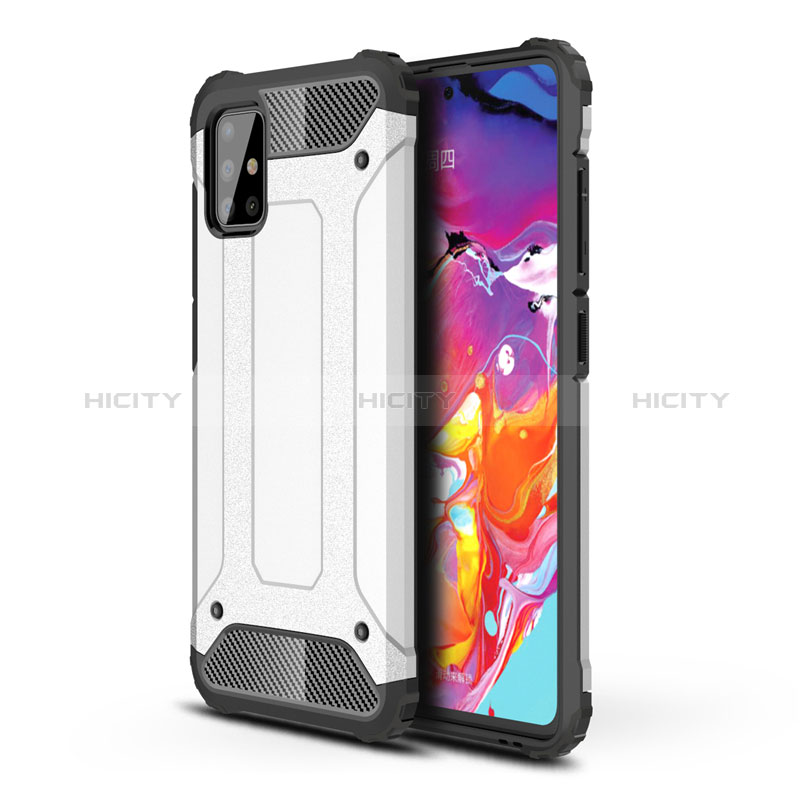 Coque Contour Silicone et Plastique Housse Etui Mat pour Samsung Galaxy M40S Plus