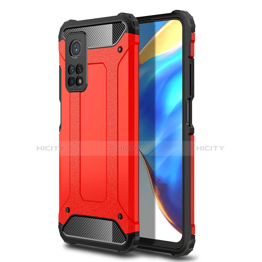 Coque Contour Silicone et Plastique Housse Etui Mat pour Xiaomi Mi 10T 5G Plus