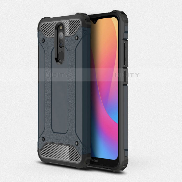 Coque Contour Silicone et Plastique Housse Etui Mat pour Xiaomi Redmi 8 Plus