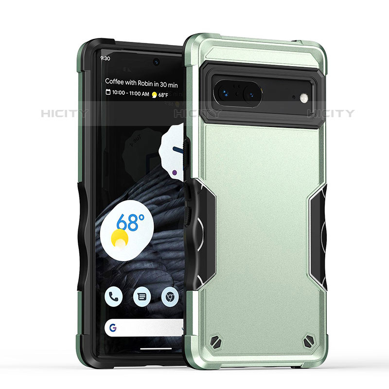 Coque Contour Silicone et Plastique Housse Etui Mat QW1 pour Google Pixel 7 5G Plus