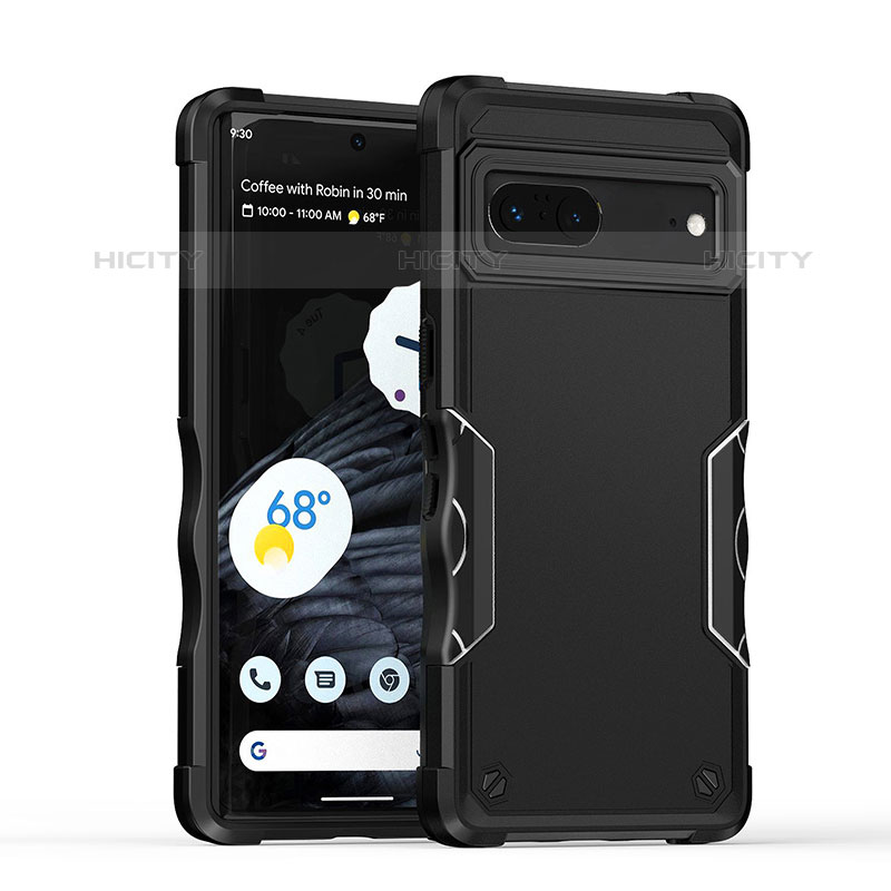 Coque Contour Silicone et Plastique Housse Etui Mat QW1 pour Google Pixel 7 5G Plus