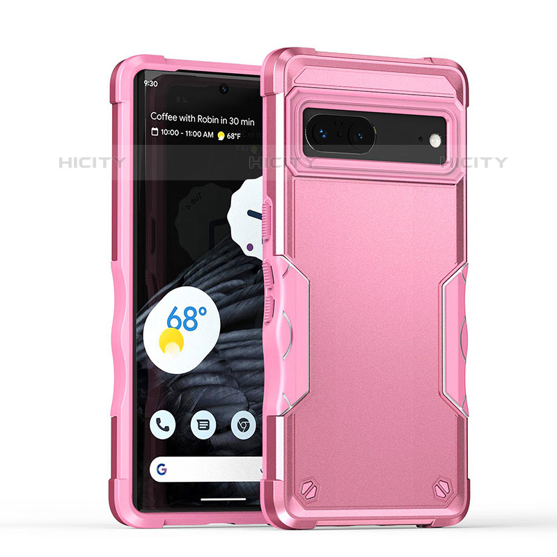 Coque Contour Silicone et Plastique Housse Etui Mat QW1 pour Google Pixel 7 5G Plus