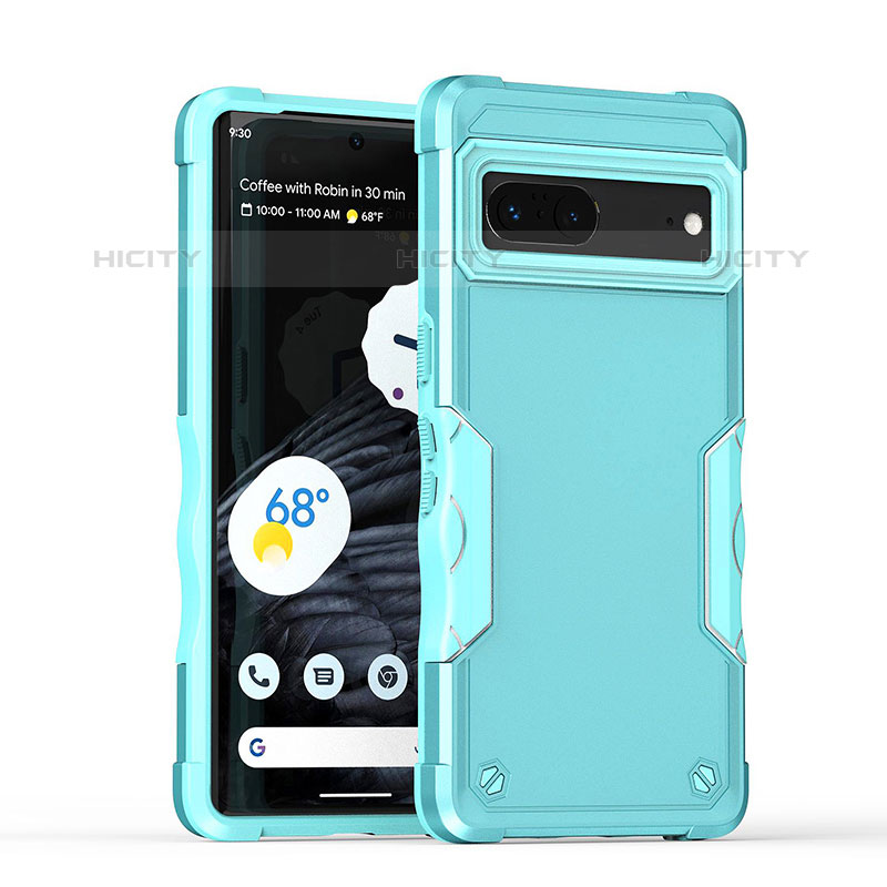 Coque Contour Silicone et Plastique Housse Etui Mat QW1 pour Google Pixel 7 5G Plus