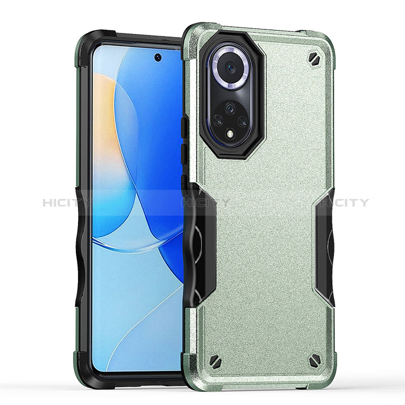 Coque Contour Silicone et Plastique Housse Etui Mat QW1 pour Huawei Nova 9 Plus