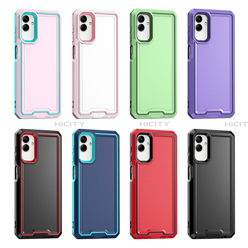 Coque Contour Silicone et Plastique Housse Etui Mat QW1 pour Samsung Galaxy A05 Plus