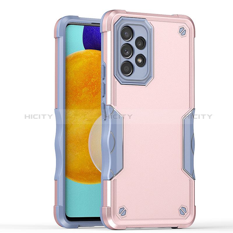 Coque Contour Silicone et Plastique Housse Etui Mat QW1 pour Samsung Galaxy A52s 5G Plus