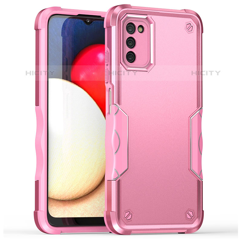 Coque Contour Silicone et Plastique Housse Etui Mat QW1 pour Samsung Galaxy M02s Plus