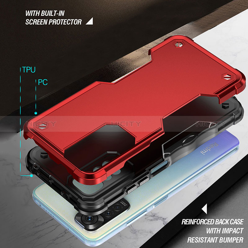 Coque Contour Silicone et Plastique Housse Etui Mat QW1 pour Xiaomi Redmi Note 11 4G (2022) Plus