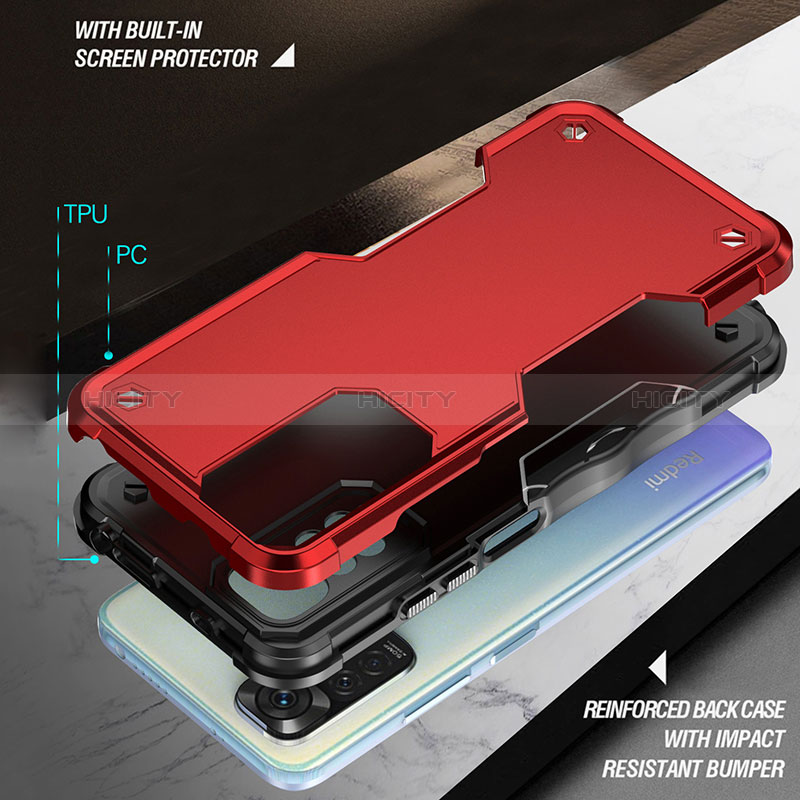 Coque Contour Silicone et Plastique Housse Etui Mat QW1 pour Xiaomi Redmi Note 11 Pro 4G Plus