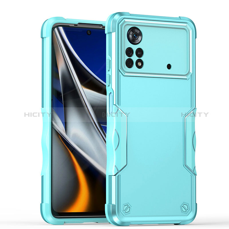 Coque Contour Silicone et Plastique Housse Etui Mat QW1 pour Xiaomi Redmi Note 11E Pro 5G Plus