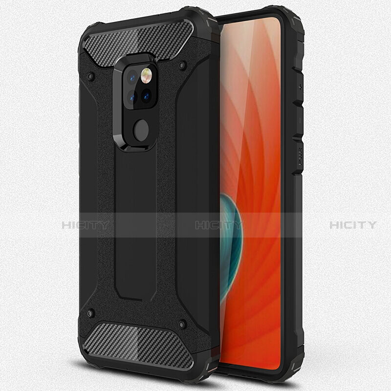 Coque Contour Silicone et Plastique Housse Etui Mat R01 pour Huawei Mate 20 X 5G Plus