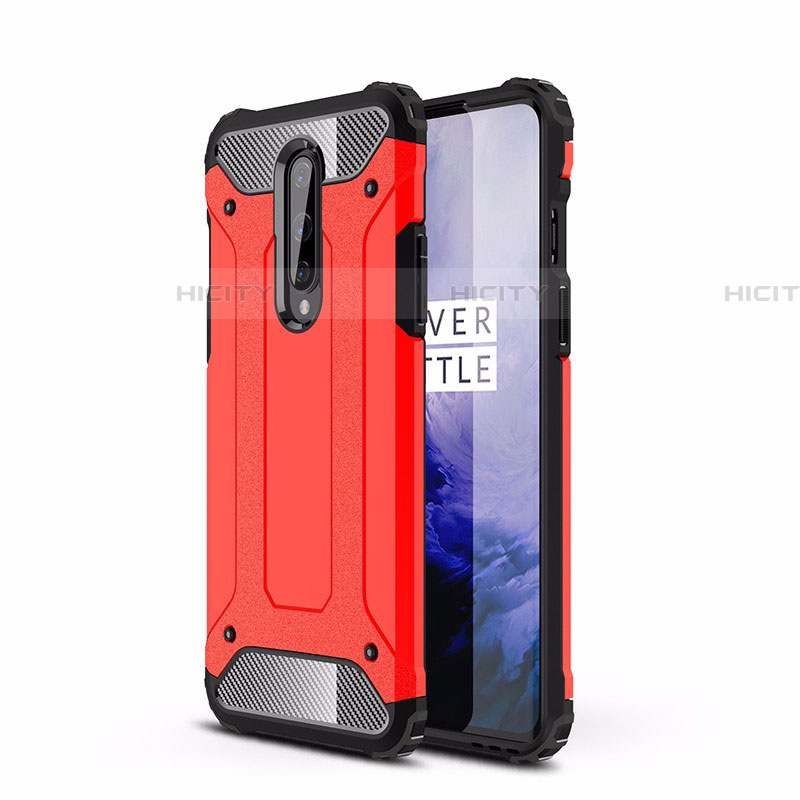 Coque Contour Silicone et Plastique Housse Etui Mat R01 pour OnePlus 8 Plus