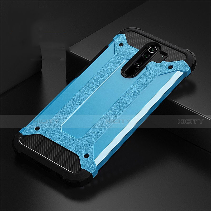 Coque Contour Silicone et Plastique Housse Etui Mat R01 pour Xiaomi Redmi Note 8 Pro Plus