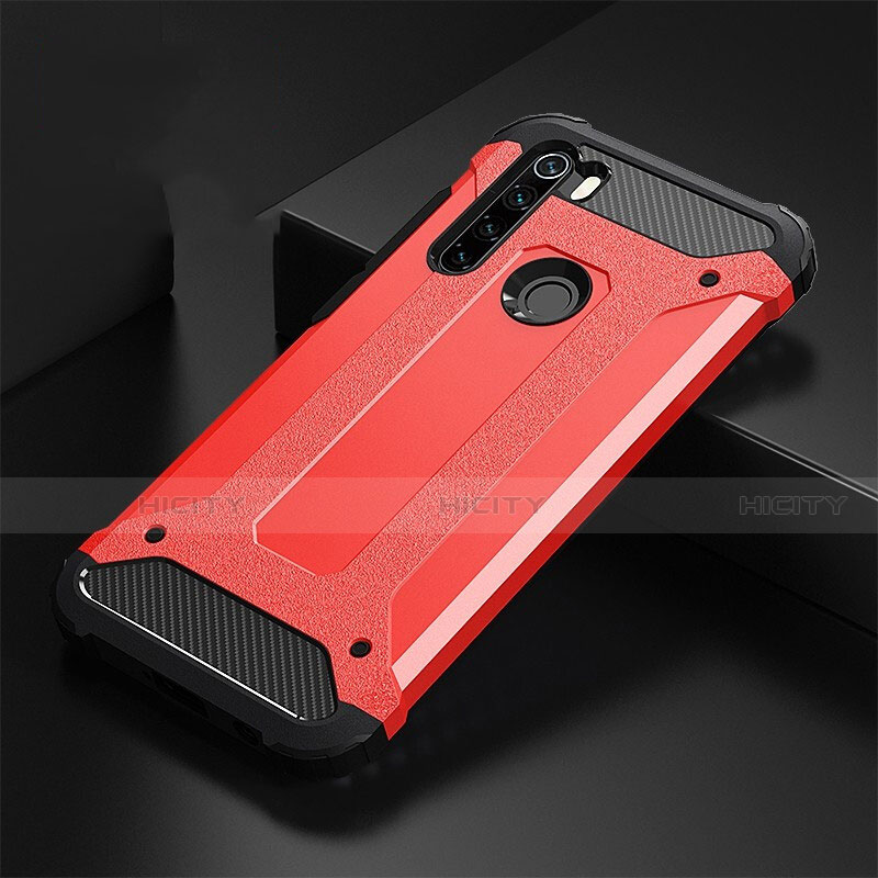 Coque Contour Silicone et Plastique Housse Etui Mat R02 pour Xiaomi Redmi Note 8 Plus