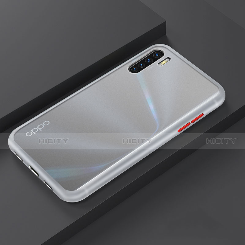 Coque Contour Silicone et Plastique Housse Etui Mat R03 pour Oppo A91 Plus