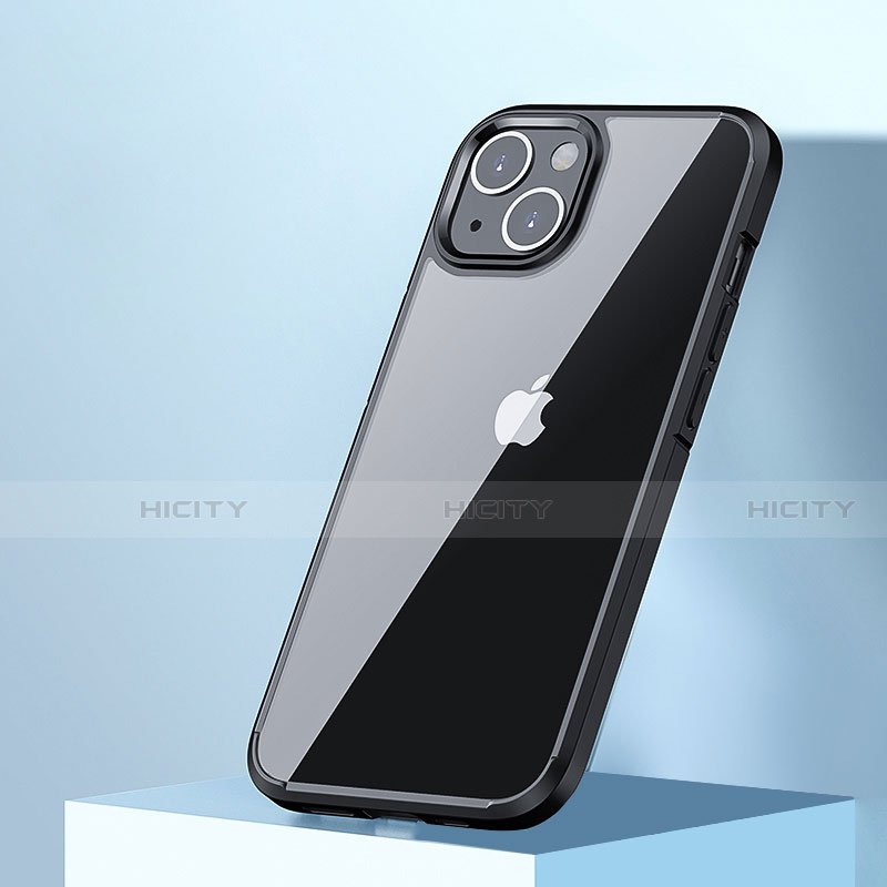 Coque Contour Silicone et Plastique Housse Etui Mat U05 pour Apple iPhone 13 Mini Plus