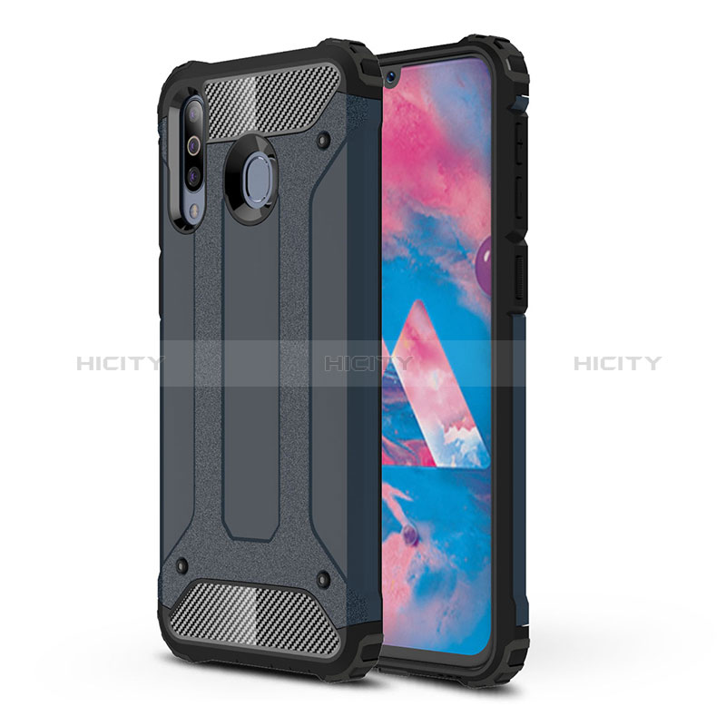 Coque Contour Silicone et Plastique Housse Etui Mat WL1 pour Samsung Galaxy A40s Plus