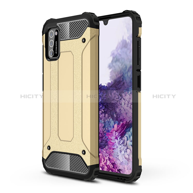 Coque Contour Silicone et Plastique Housse Etui Mat WL1 pour Samsung Galaxy A41 Plus