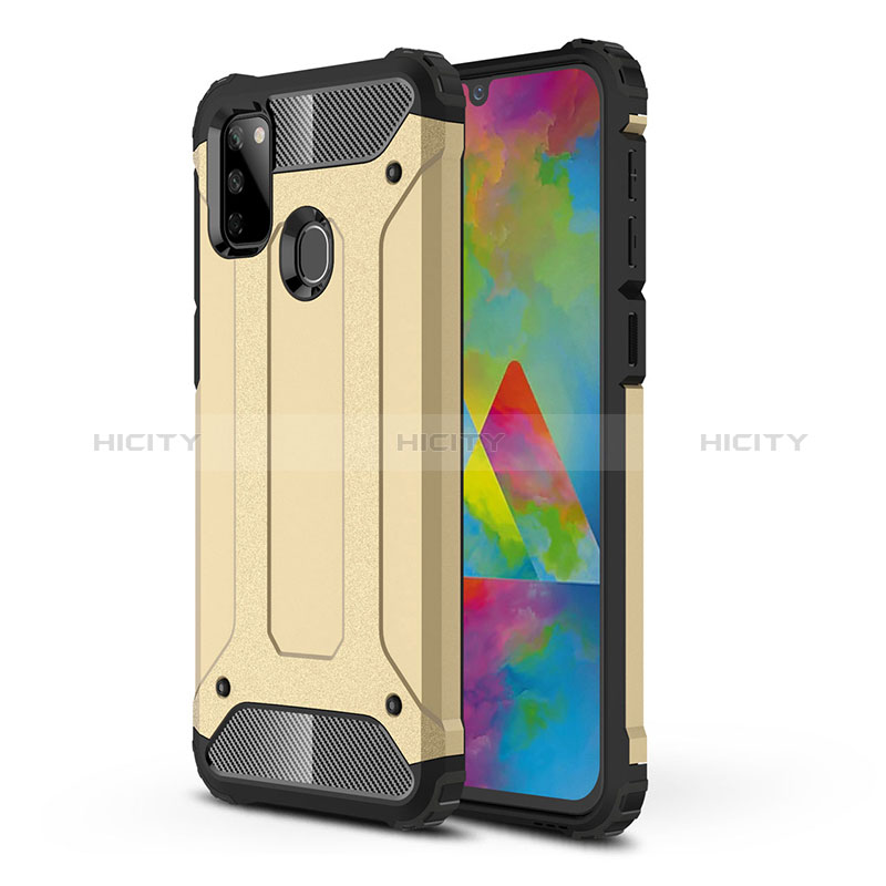 Coque Contour Silicone et Plastique Housse Etui Mat WL1 pour Samsung Galaxy M30s Plus