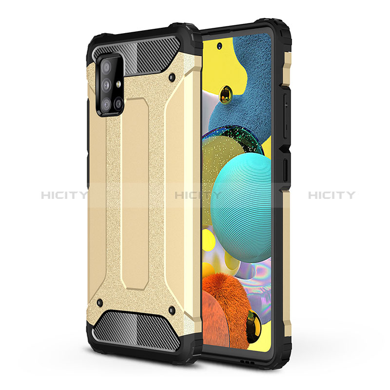 Coque Contour Silicone et Plastique Housse Etui Mat WL1 pour Samsung Galaxy M40S Plus