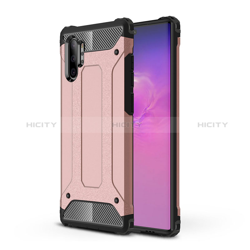 Coque Contour Silicone et Plastique Housse Etui Mat WL1 pour Samsung Galaxy Note 10 Plus 5G Plus