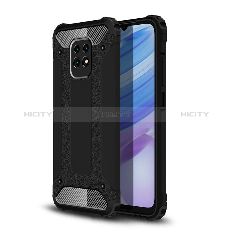 Coque Contour Silicone et Plastique Housse Etui Mat WL1 pour Xiaomi Redmi 10X Pro 5G Noir Plus