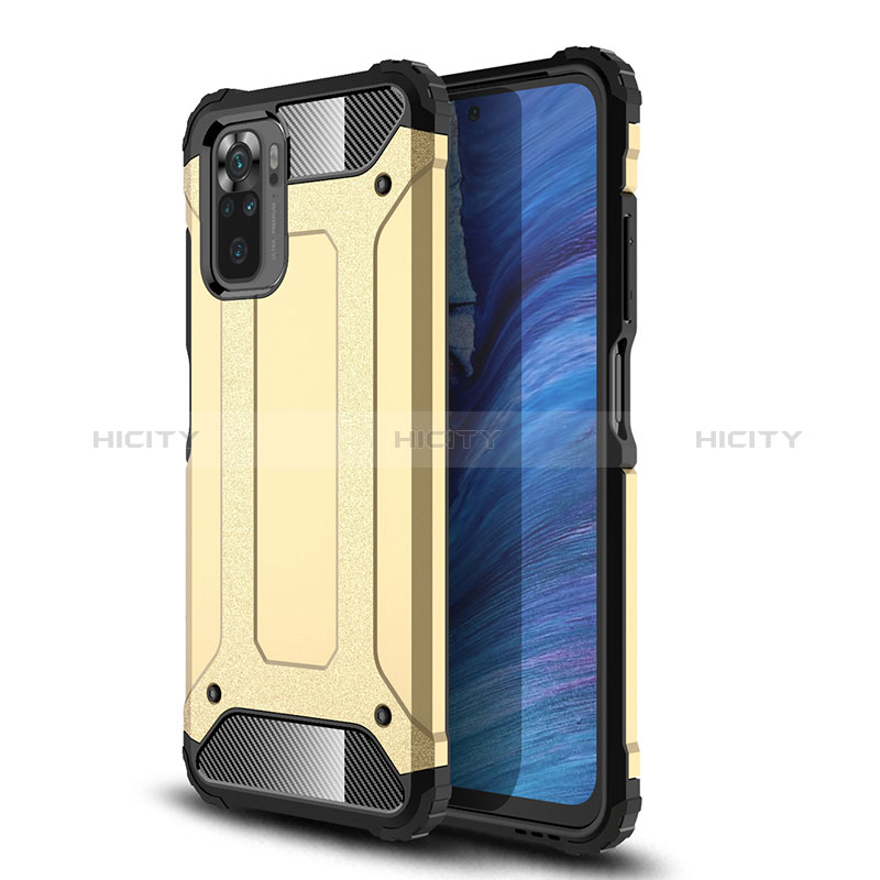 Coque Contour Silicone et Plastique Housse Etui Mat WL2 pour Xiaomi Redmi Note 11 SE India 4G Or Plus