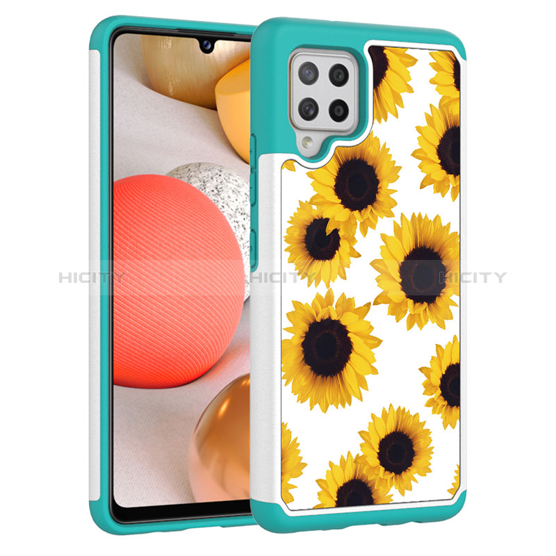 Coque Contour Silicone et Plastique Housse Etui Protection Integrale 360 Degres JX1 pour Samsung Galaxy A42 5G Jaune Plus