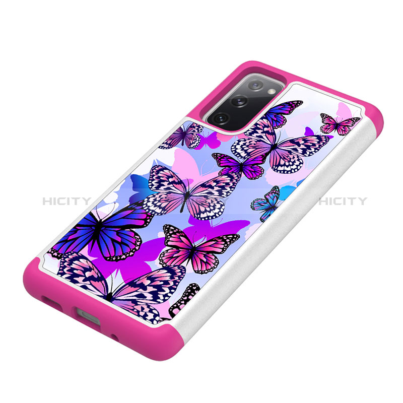 Coque Contour Silicone et Plastique Housse Etui Protection Integrale 360 Degres JX1 pour Samsung Galaxy S20 FE 4G Plus