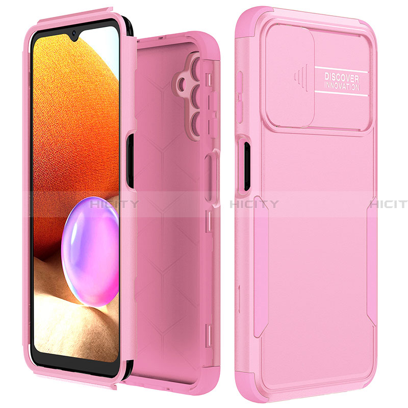 Coque Contour Silicone et Plastique Housse Etui Protection Integrale 360 Degres MQ1 pour Samsung Galaxy A13 5G Or Rose Plus