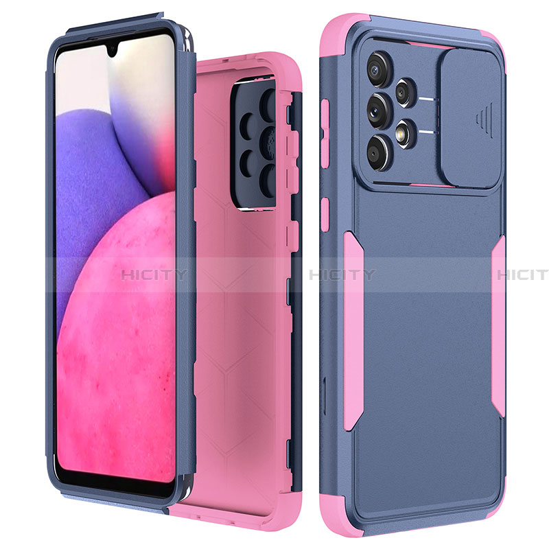 Coque Contour Silicone et Plastique Housse Etui Protection Integrale 360 Degres MQ1 pour Samsung Galaxy A33 5G Plus