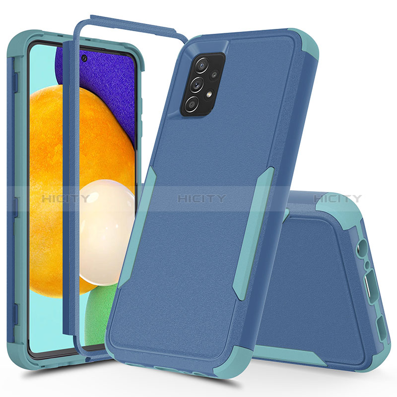 Coque Contour Silicone et Plastique Housse Etui Protection Integrale 360 Degres MQ1 pour Samsung Galaxy A52s 5G Plus